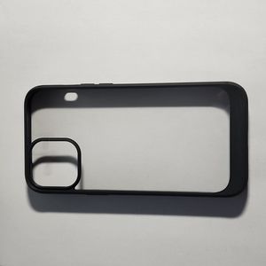 iPhone 12 Pro Max Cell Phone Case, 6.7 inches, Black/Clear color